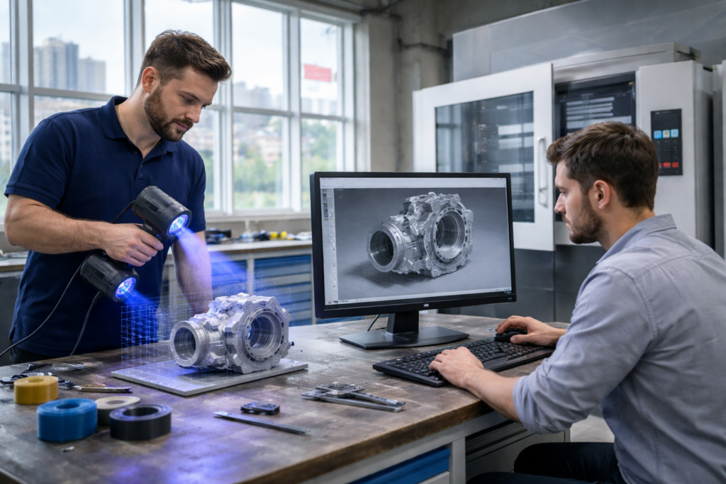 3D Tarama ve 3D Tasarım Hizmeti ile Protoipleme