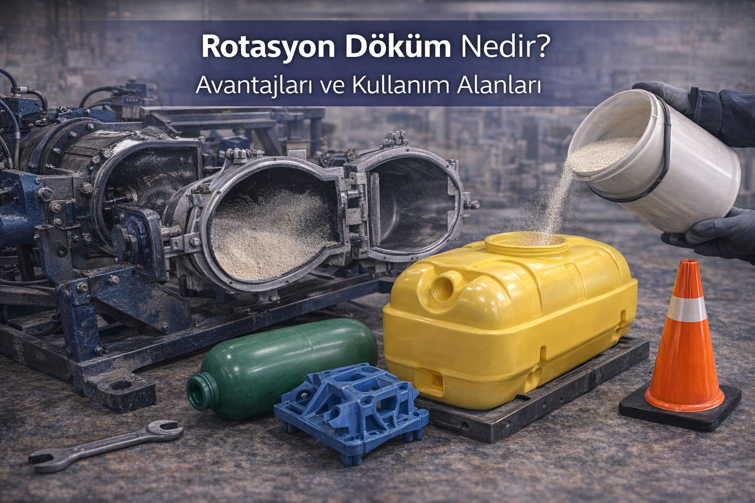 Rotasyon Döküm Nedir? Avantajları ve Kullanım Alanları